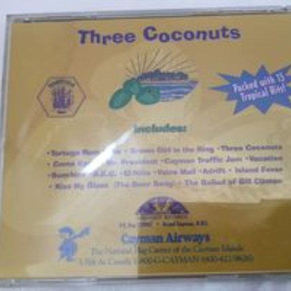 Rare Collectible The Barefoot Man Three Coconuts 15 Hits Tropical Beach Music - Picture 4 of 5